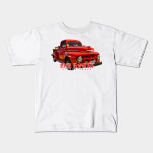 1951 Ford F3 Pickup Truck Kids T-Shirt